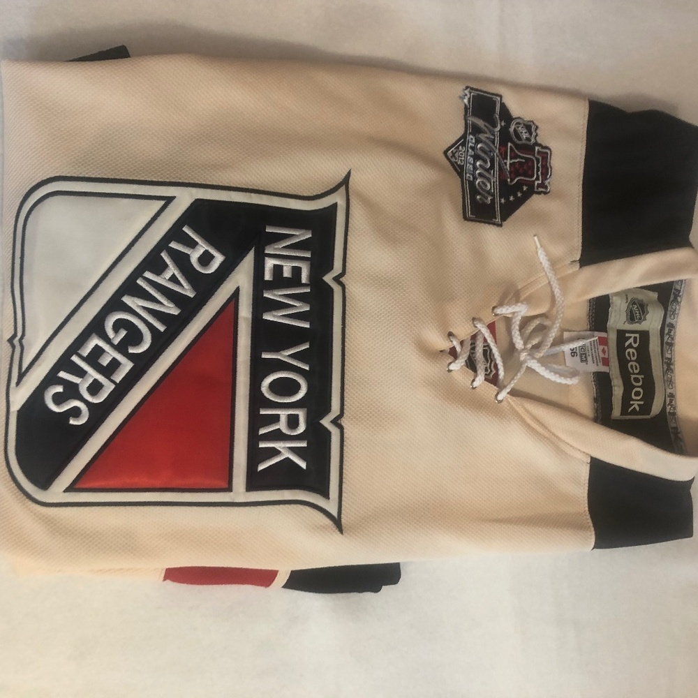 Rebook New York Rangers 2012 Winter Classic Jersey